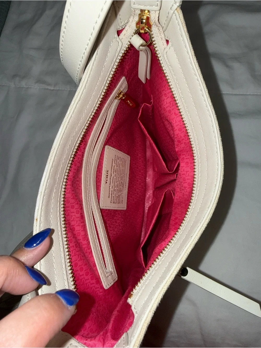 Tous Beige Crossbody Bag